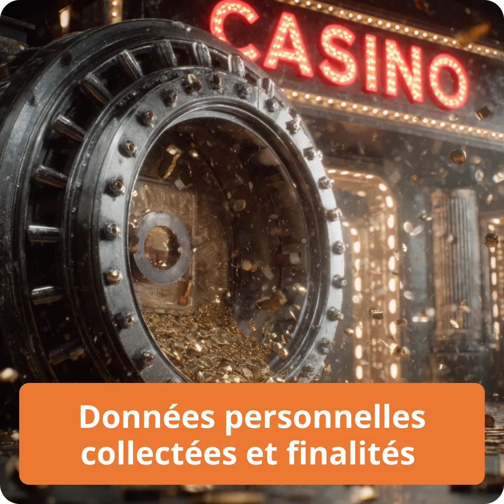 Données personnelles collectées et finalités