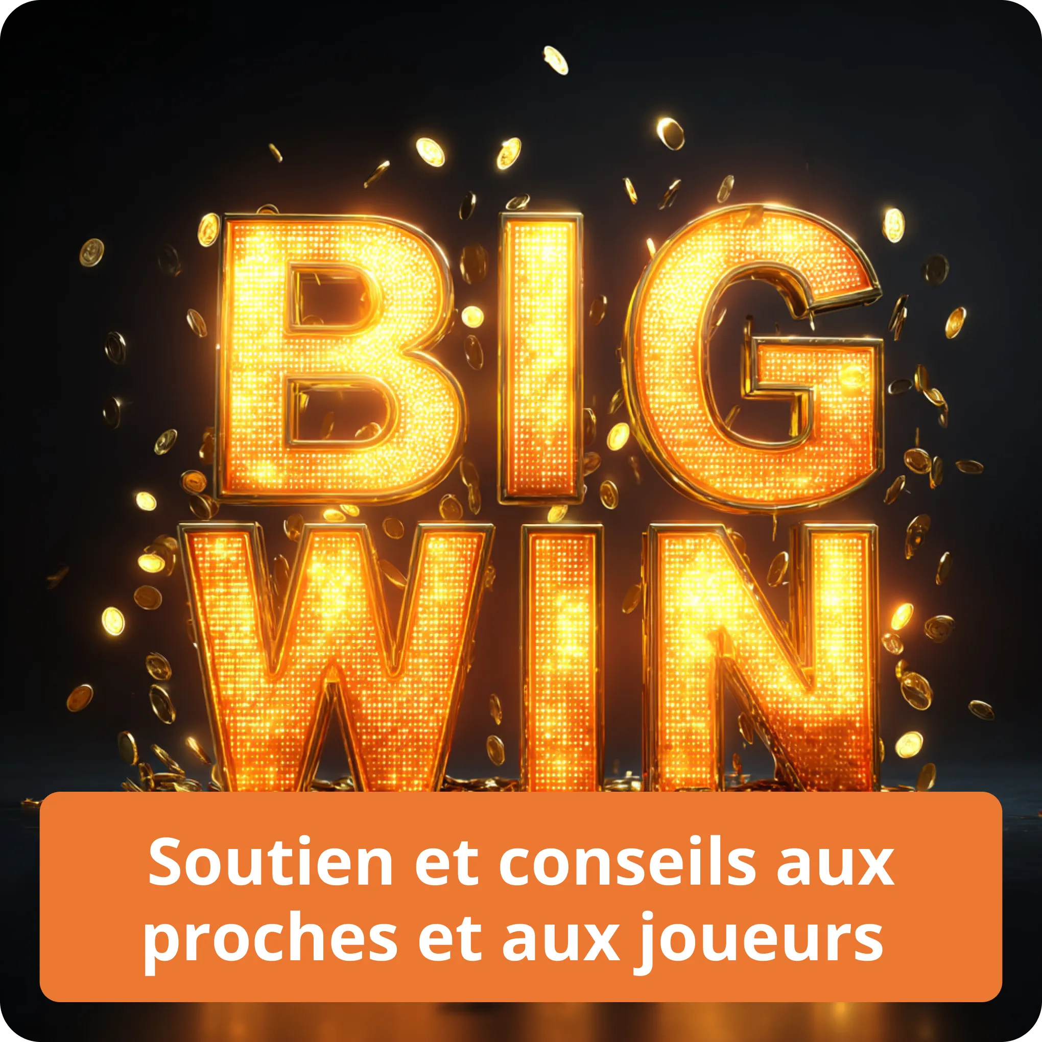 Soutien et conseils aux proches et aux joueurs